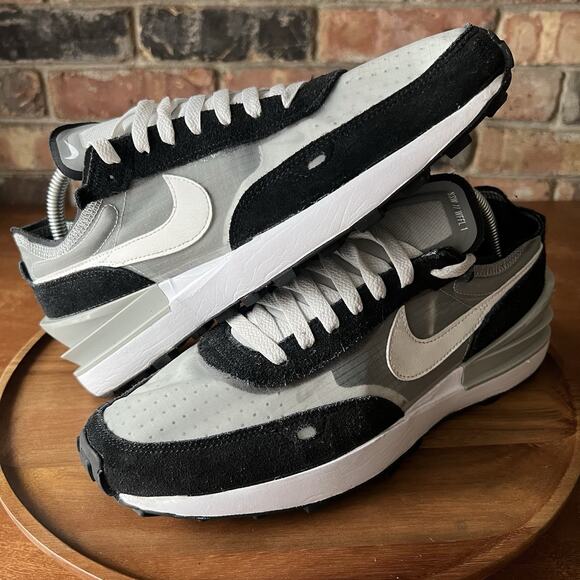 Nike Waffle One Grey Fog Particle Grey Mens Size 9 Athletic Sneaker Sneakers - Picture 4 of 16